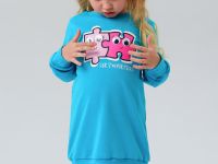 Платье трикотажное для девочек