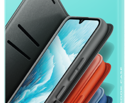 Чехол-книжка BoraSCO для TECNO Spark 20C Чёрный