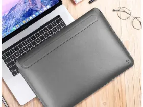 Чехол для ноутбука WIWU Skin Pro II PU Leather Sleeve для Apple MacBook Air 13 (черный)