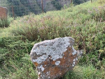 Стела № 33 раннемусульманского кладбища № 3 архитектурного комплекса "Мусийкъонгийкоте"