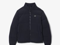 Водоотталкивающая пуховая куртка Lacoste с капюшоном