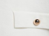 Кардиган на пуговицах, Белый