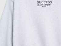 Свитшот с принтом для девочек, Серый