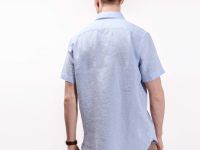 Мужская льняная рубашка Lacoste Regular Fit