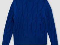 Джемпер свободного силуэта с шерстью