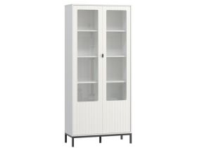 Витрина Трейвис 2-93x205 Белый