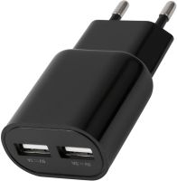 Зарядное устройство Red Line ТС-3A USB/USB 15 Вт Чёрное