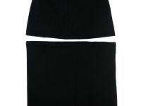 Комплект трикотажный для девочек: шапка, снуд