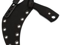 Нож Barmaley Knives Grim Серп серрейтор, сталь Aus-10 Co, рукоять G-10 черная