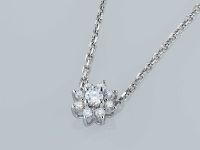 Колье из серебра э0612кл04190400