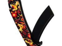 Складной нож Daggerr Begemot Slim Khokhloma, сталь VG-10, рукоять G10