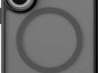 Клип-кейс VLP LITE Bloomс MagSafe для Samsung Galaxy S26 Чёрный