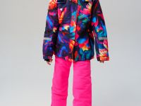 Куртка текстильная с полиуретановым покрытием для девочек