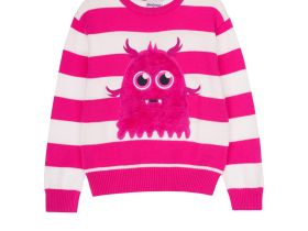 Джемпер трикотажный для девочек