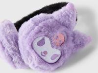 Сиреневые зимние наушники с Kuromi для девочки Глория Джинс