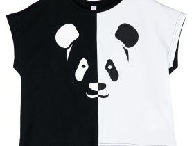 Фуфайка трикотажная для девочек (футболка)