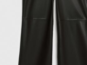 Брюки из искусственной кожи, Коричневый