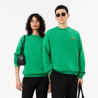 Флисовый свитшот Lacoste унисекс