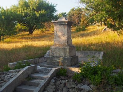 Могила штабс-капитана барона А.П. Мейендорфа