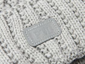 Комплект вязаный для мальчика: шапка, снуд