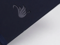 Скетчбук для графики и маркеров Малевичъ "White Swan Bristol" индиго А5 50 л 180 г