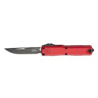 Автоматический нож Microtech Ultratech Gen IV S/E, сталь M390MK, рукоять алюминий, красный/черный