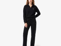 Женская хлопковая толстовка Lacoste