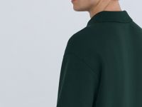 Поло свободного силуэта, Зеленый