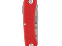 Нож перочинный Stinger 101 мм, 10 функций, сталь D2/420A, рукоять G10, красный