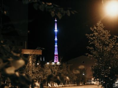 Якутская телебашня засияет цветами российского триколора в День Государственного флага
