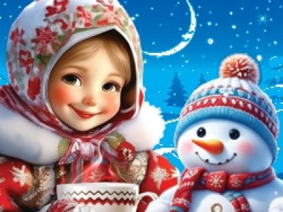 Новогодняя елка в Каминном зале ХIХ века «Сказка про Машу»