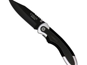 Нож складной Camillus Chameleon, сталь AUS-8, рукоять 6061 T-6 Aluminium, чёрный