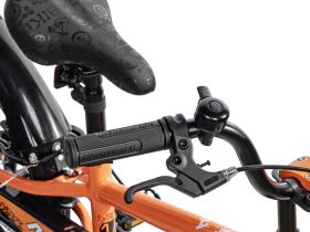 Детский велосипед Novatrack Extreme 16 V-Brake, год 2025, цвет Зеленый-Голубой