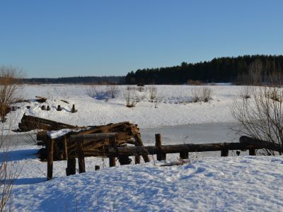 Мост на реке Нюме