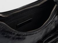 Сумка из лакированной кожи, Черный