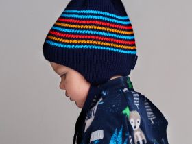 Шапка детская трикотажная для мальчиков