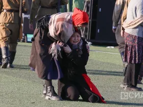 «Живая память»: студенты СВФУ воссоздали события Великой Отечественной войны