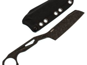 Скелетный нож Mr.Blade Abuser blackwash, сталь AUS-8