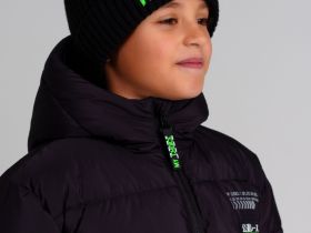 Комплект трикотажный для мальчиков: шапка, снуд