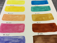 Набор акварели Talens Van Gogh "Москва" 12 цв кювета + кисть пластиковый короб