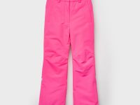 Брюки текстильные с полиуретановым покрытием для девочек