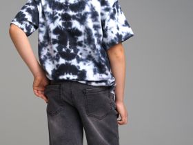 Шорты текстильные джинсовые для мальчиков