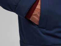 Утепленная куртка с отложным воротником