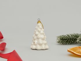 Елочная игрушка Золотая ель/Golden Fir