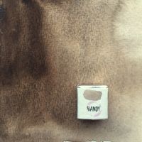 Акварель "Handy" кювета 2 мл, Умбра жжённая тёмно-коричневая