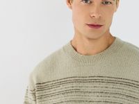 Джемпер с эффектом градиента, Коричневый