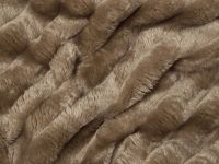 Плед Soft strip, коричневый