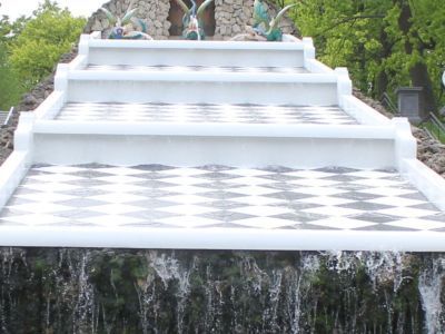 Статуи "Вулкан", "Юпитер", "Жрица", "Нептун", "Флора", "Плутон", "Церера"