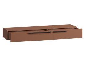 ТВ-тумба подвесная Кимбол 160x20 Терракотовый