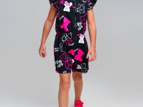 Комбинезон трикотажный для девочек